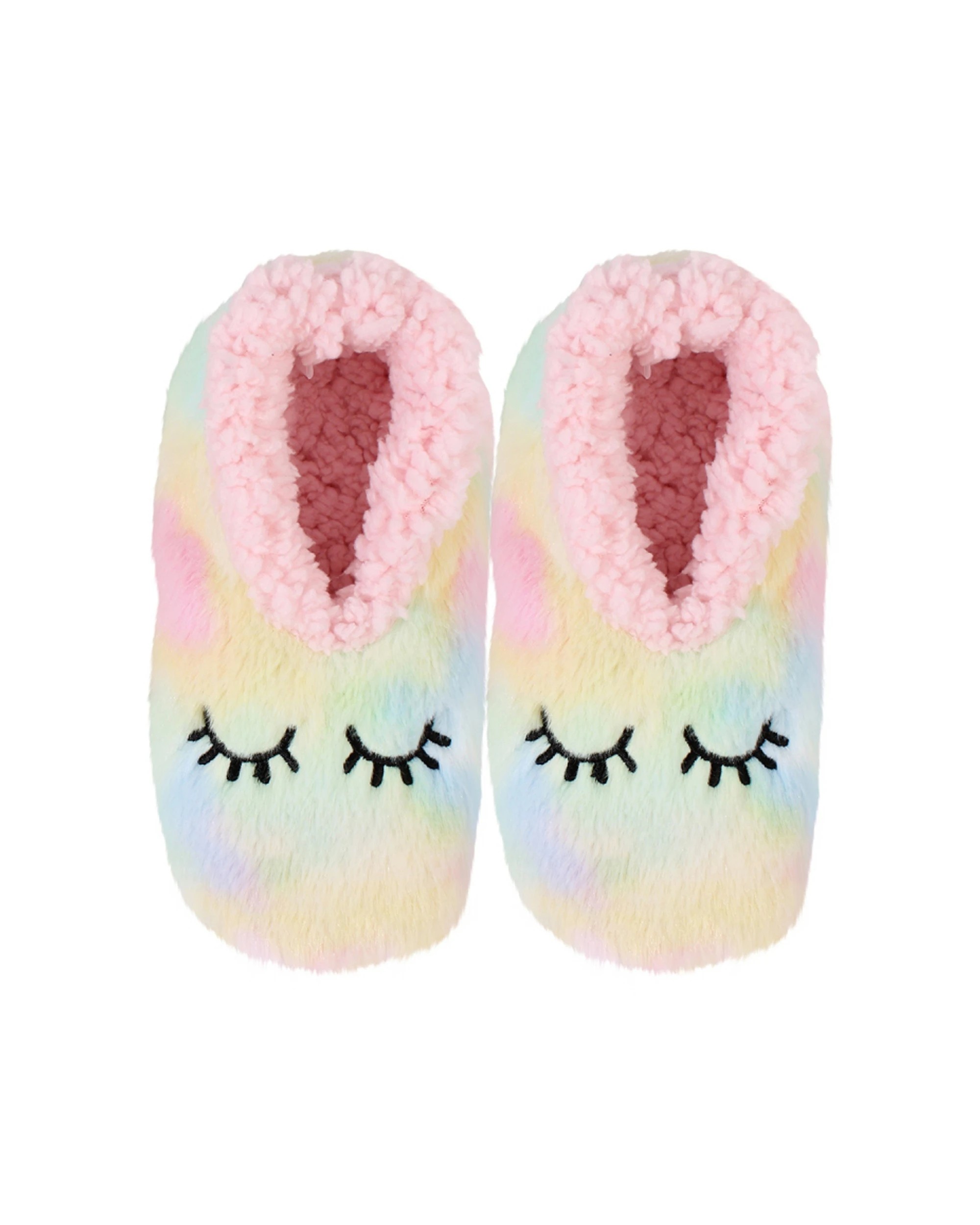 1 Splosh SnuggUps Kids Slippers Non-Slip Tie Dye Eyes Medium - 1 - Multi, 1 of 4