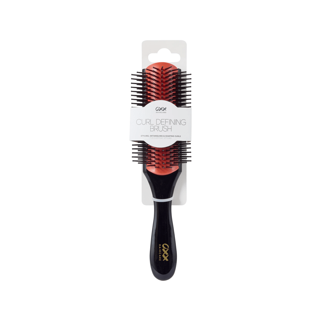 4 OXX Haircare Curl Defining Brush - Black and Orange, 4 of 4