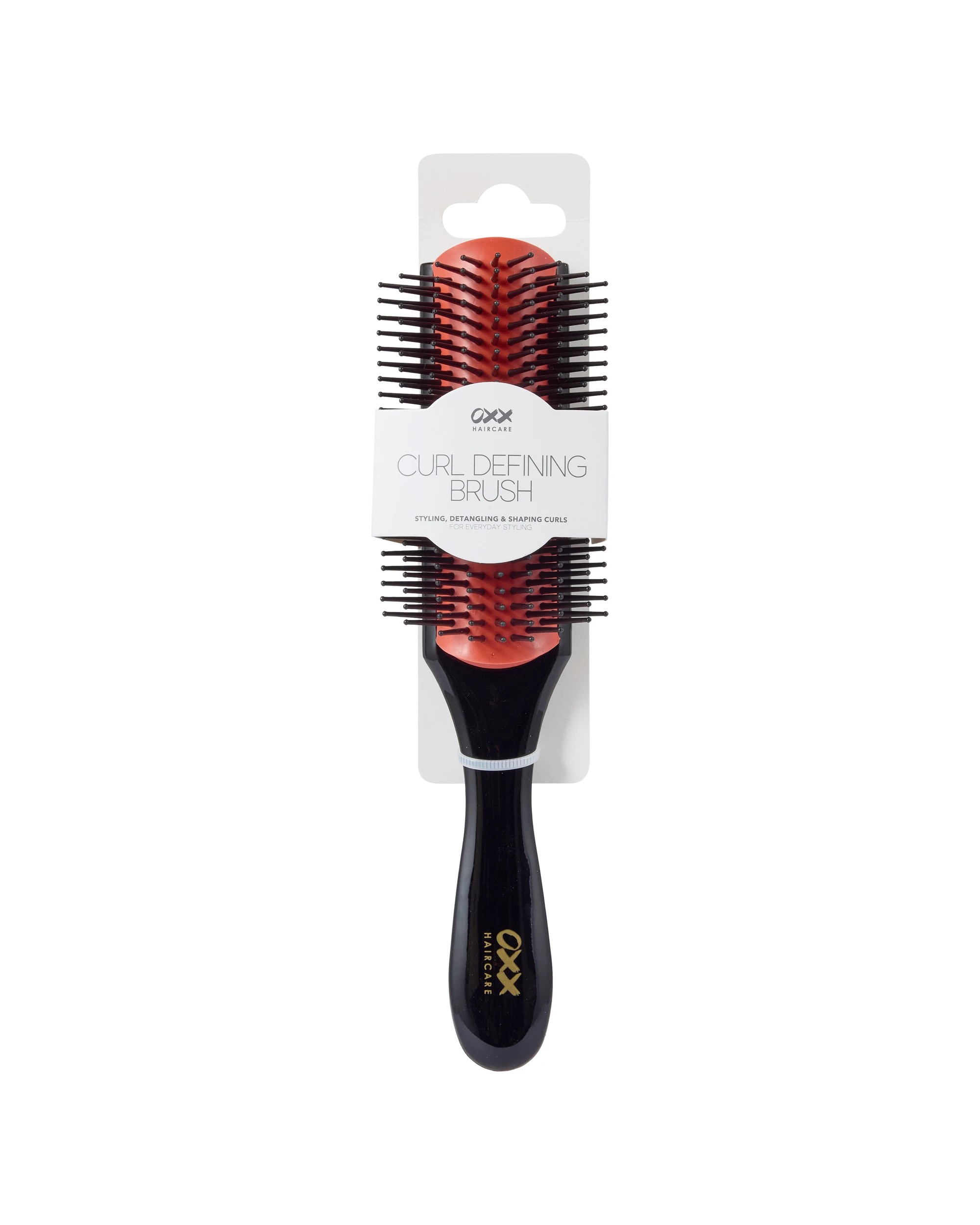4 OXX Haircare Curl Defining Brush - Black and Orange, 4 of 4