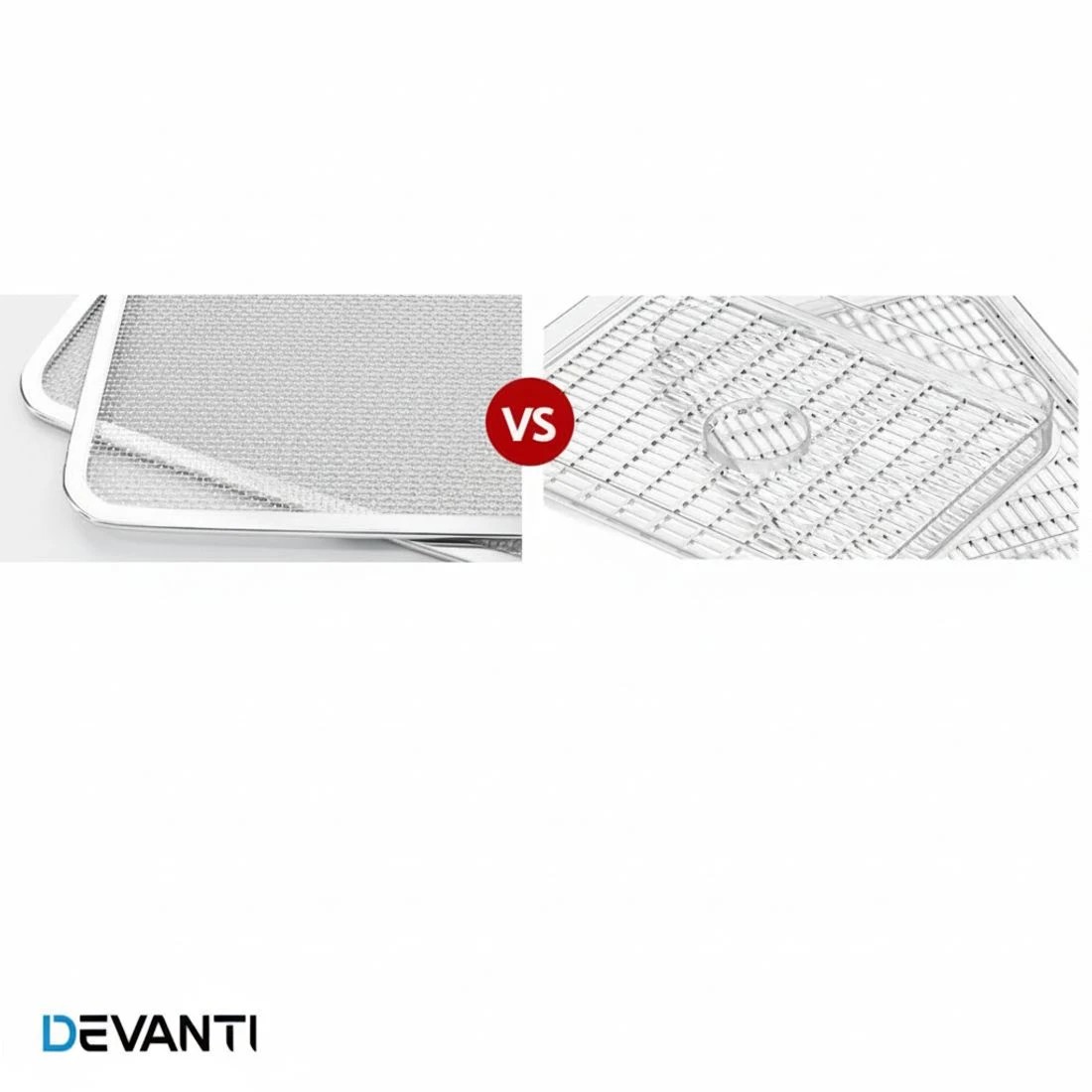 5 Devanti 9 Trays Food Dehydrator Stainless Steel Tray - Black, 5 of 5