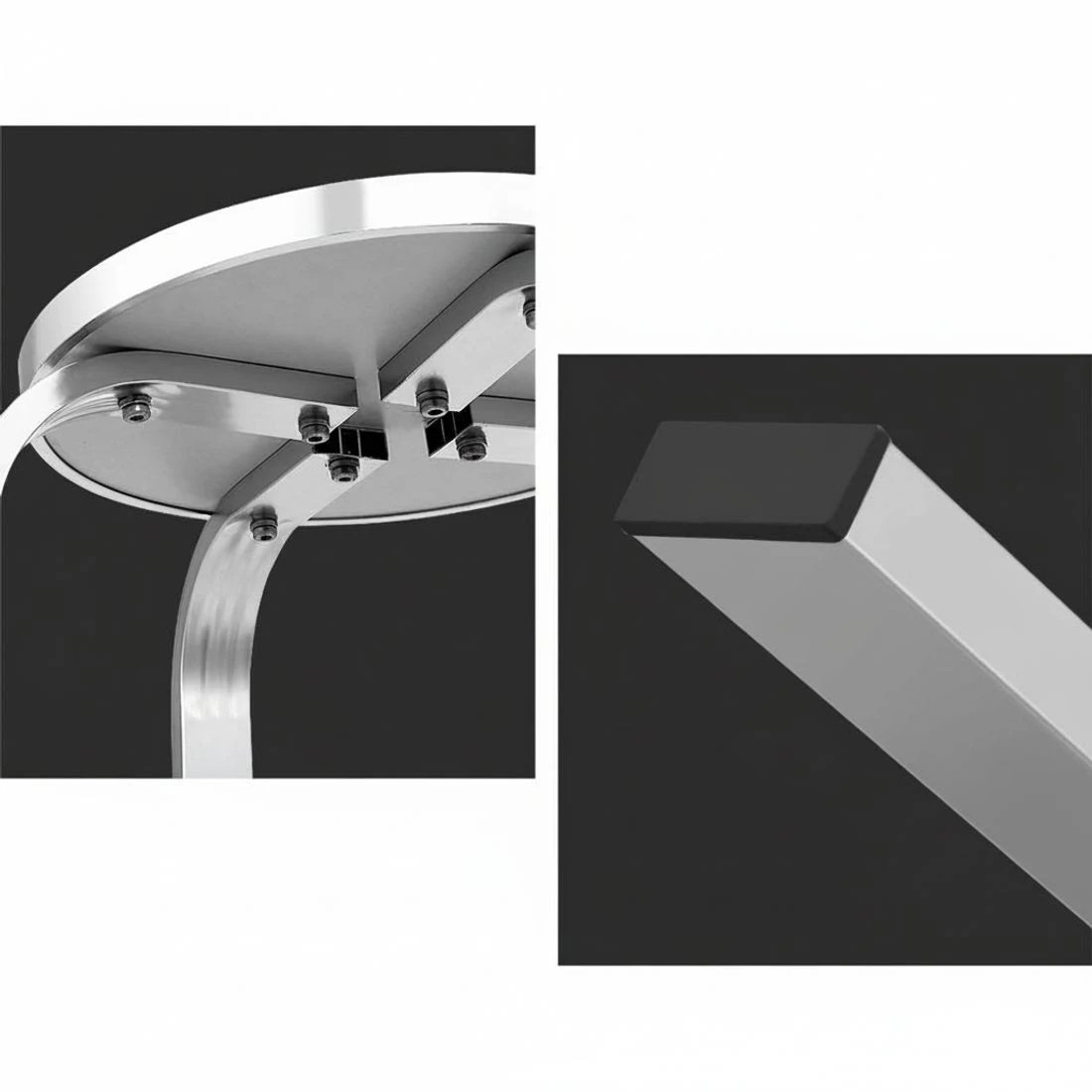 3 Gardeon 3-Piece Outdoor Bar Set Bistro Table Stools Adjustable Wooden Cafe - Multi, 3 of 6