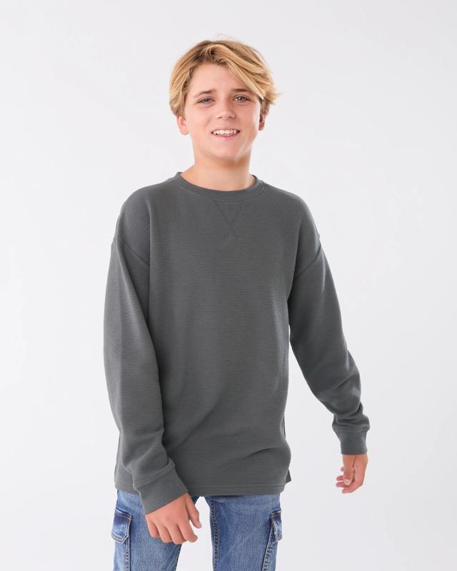 Long Sleeve Oversized Ottoman T-s