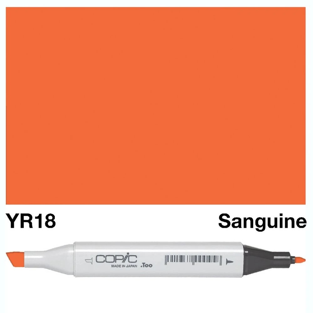 3 Copic Classic Original Dual Nib Marker YR18 Sanguine, 3 of 3