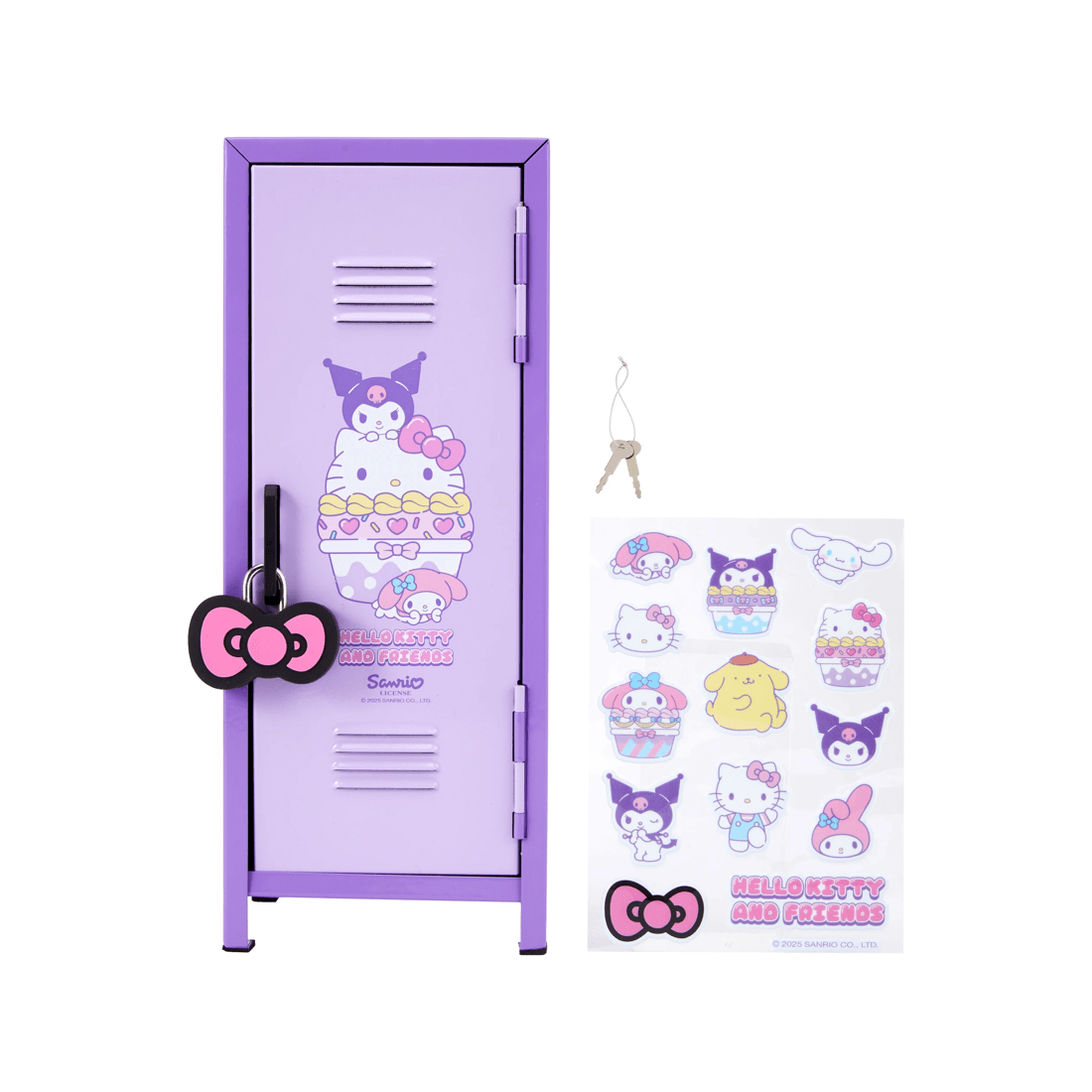 1 Hello Kitty and Friends Desktop Locker with Stickers, 1 of 9