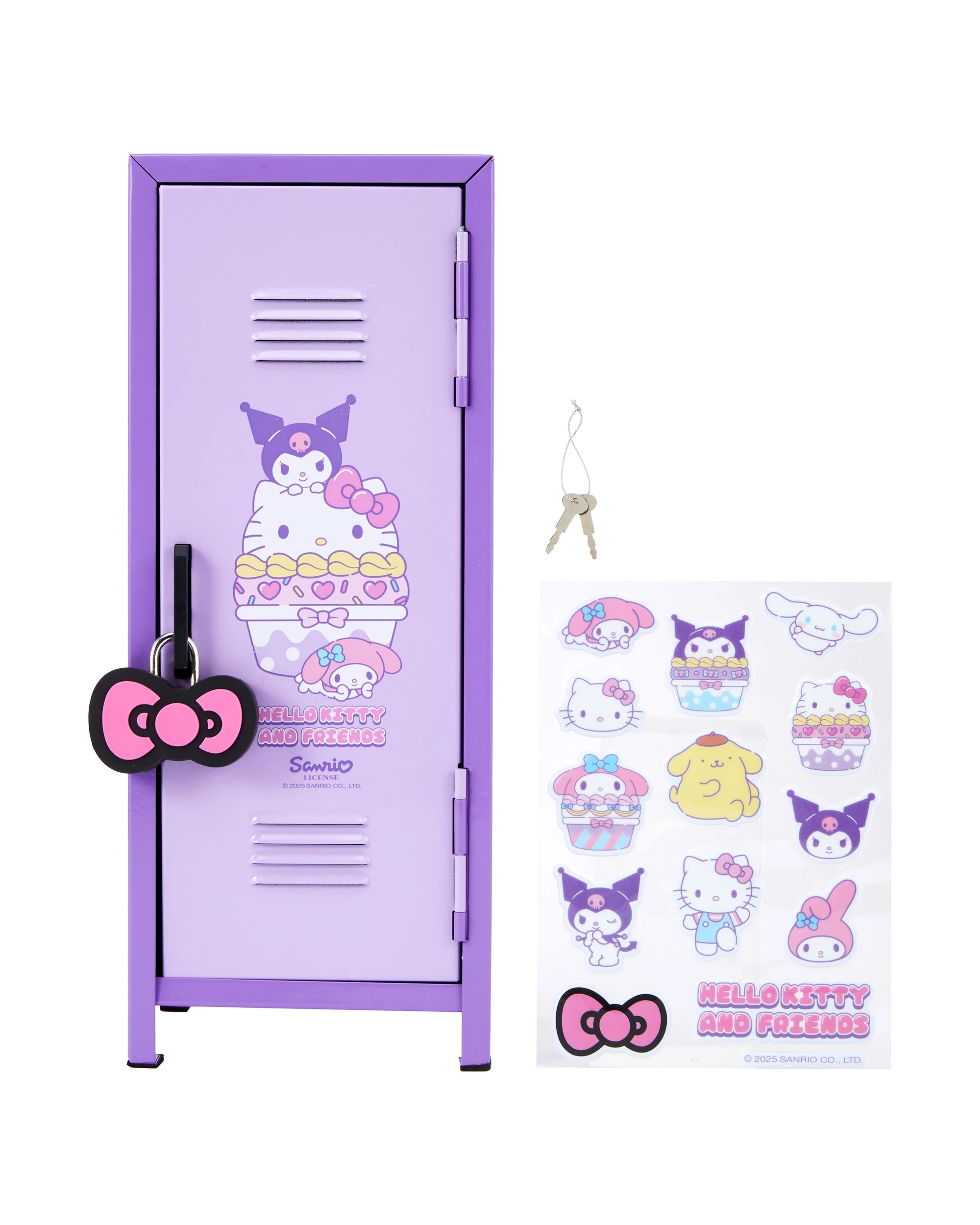 1 Hello Kitty and Friends Desktop Locker with Stickers, 1 of 9