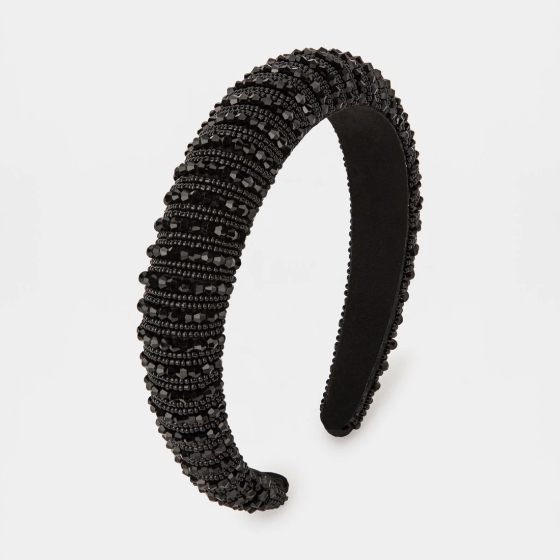 1 Jewel Headband - Black, 1 of 5