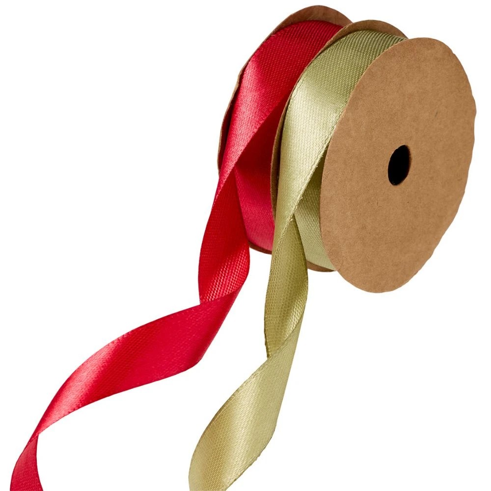 2 Officeworks Christmas Satin Ribbon 5m 2 Pack Australiana, 2 of 2