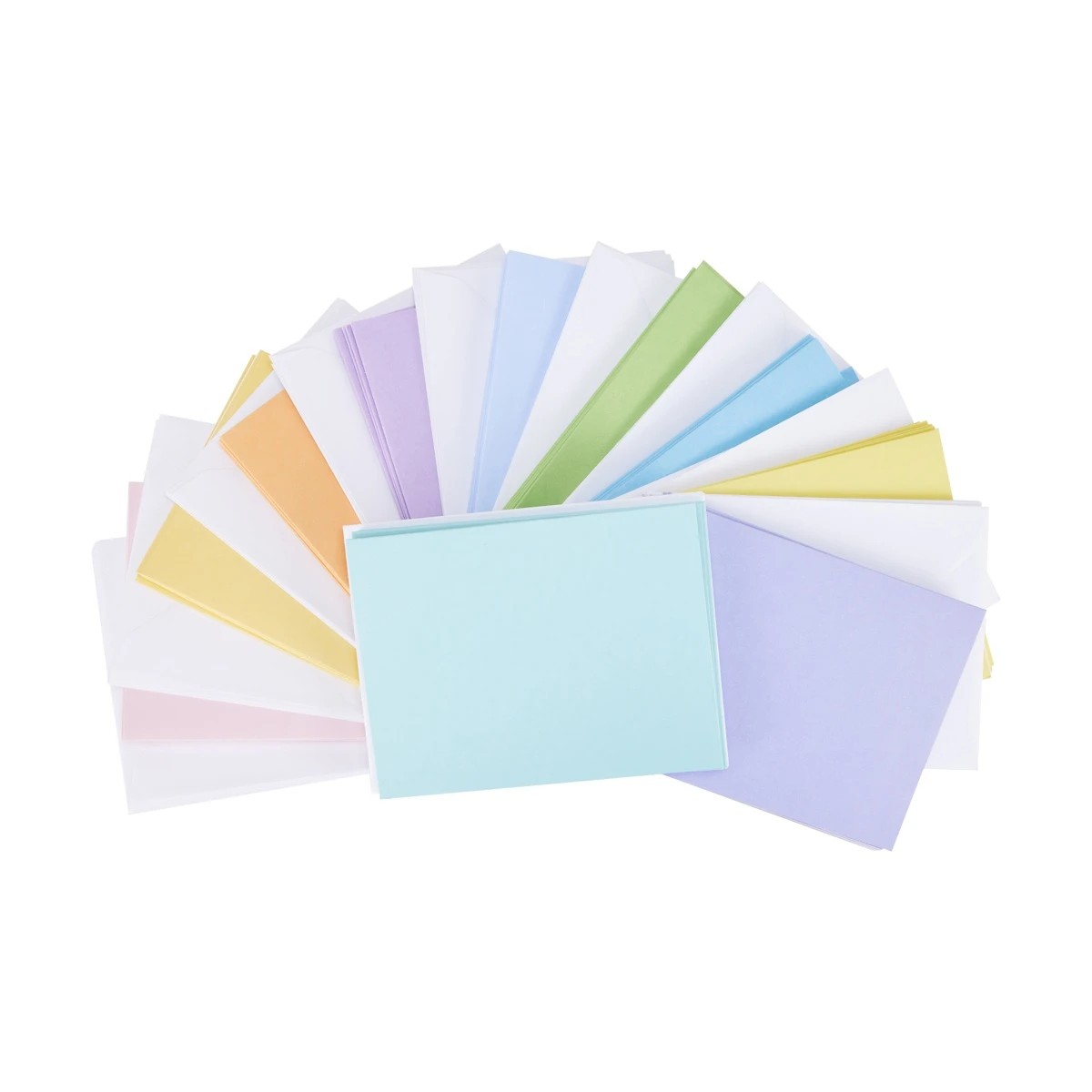 2 50 Pack Cards and Envelopes - Pastel, 2 of 5