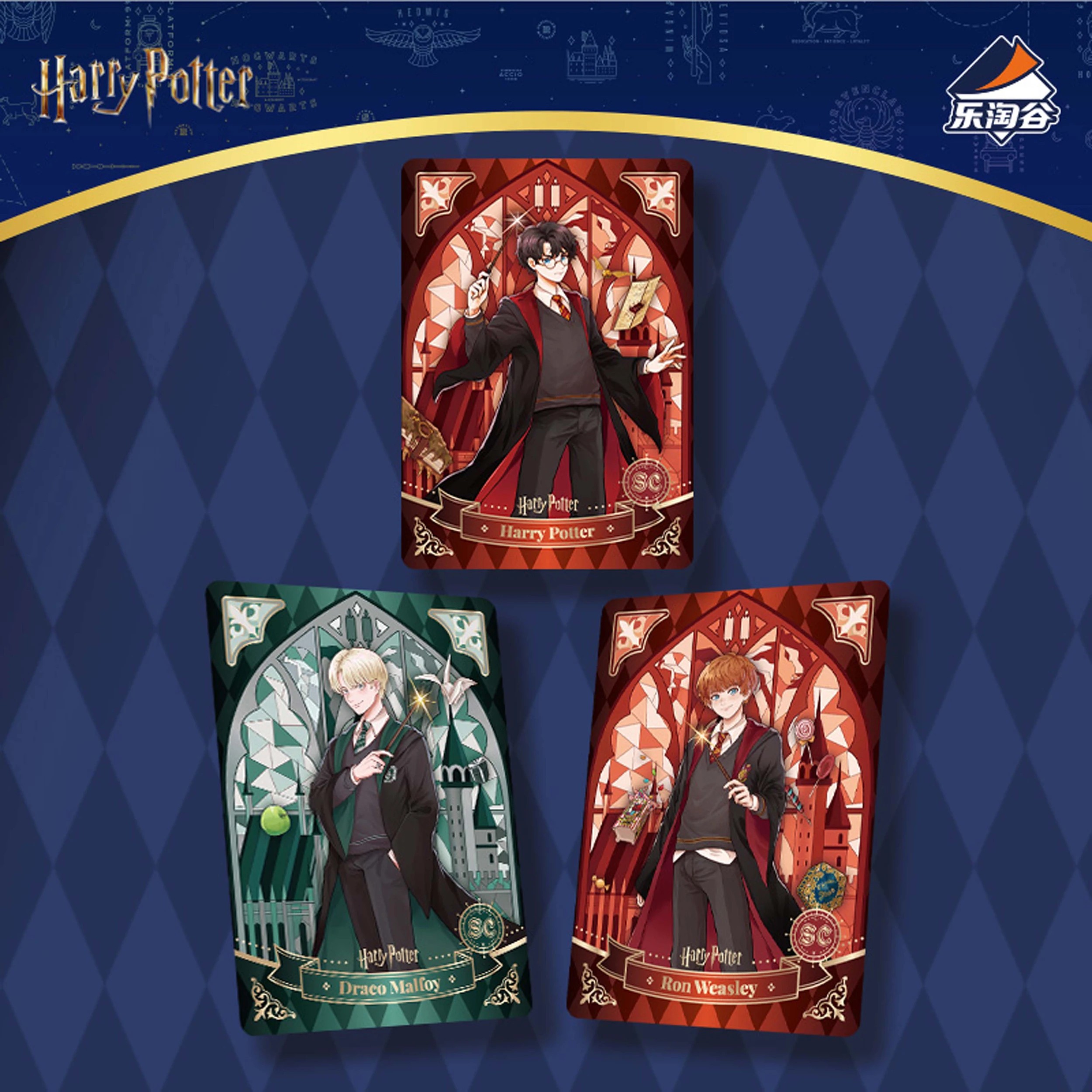 5 Harry Potter and the Sorcerer’s Stone Series Collectible 5 Card Booster, 5 of 7