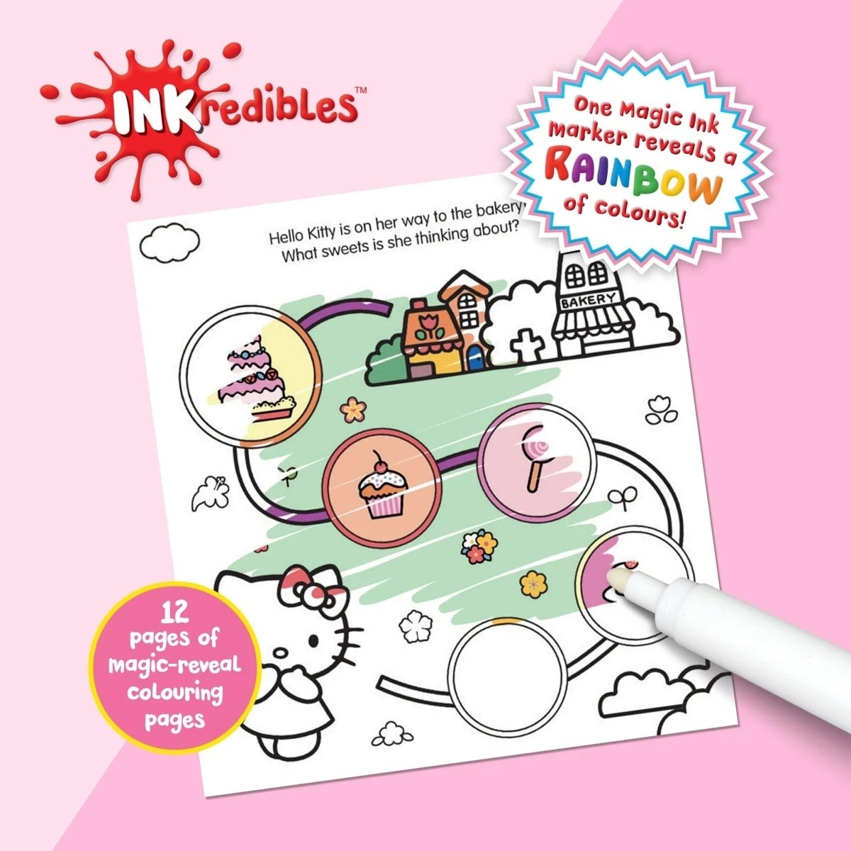 5 INKredibles Hello Kitty Mess-Free Activity Kit - Book, 5 of 9
