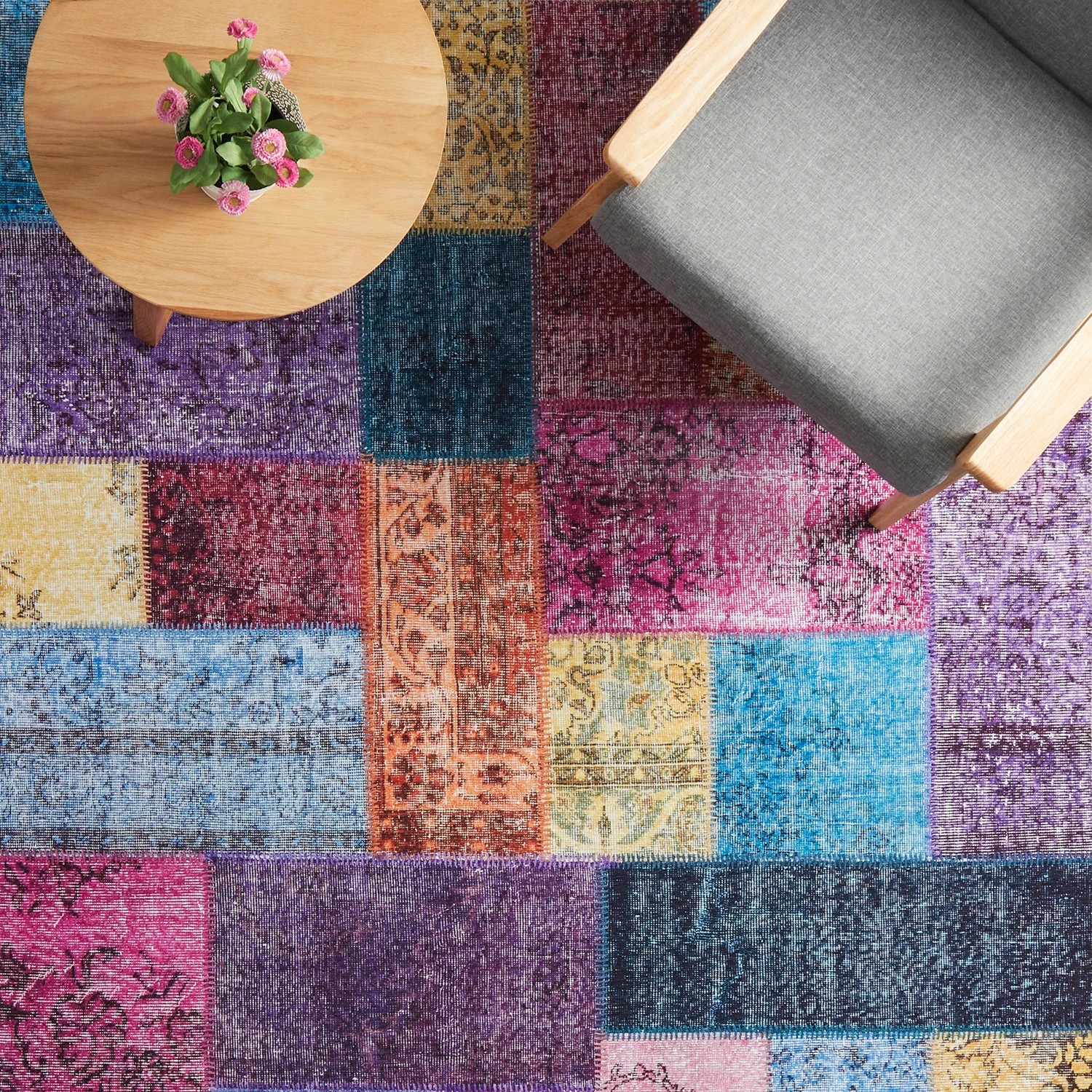 1 Common Ground Rugs Bazaar 167 140x70cm - Small Power Loomed Floor Rug - Assorted, 1 of 9