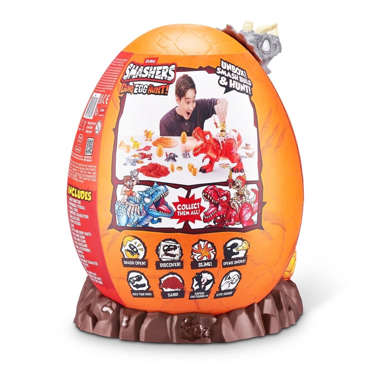 9 Zuru Smashers Dino Egg Hunt! - Assorted, 9 of 9