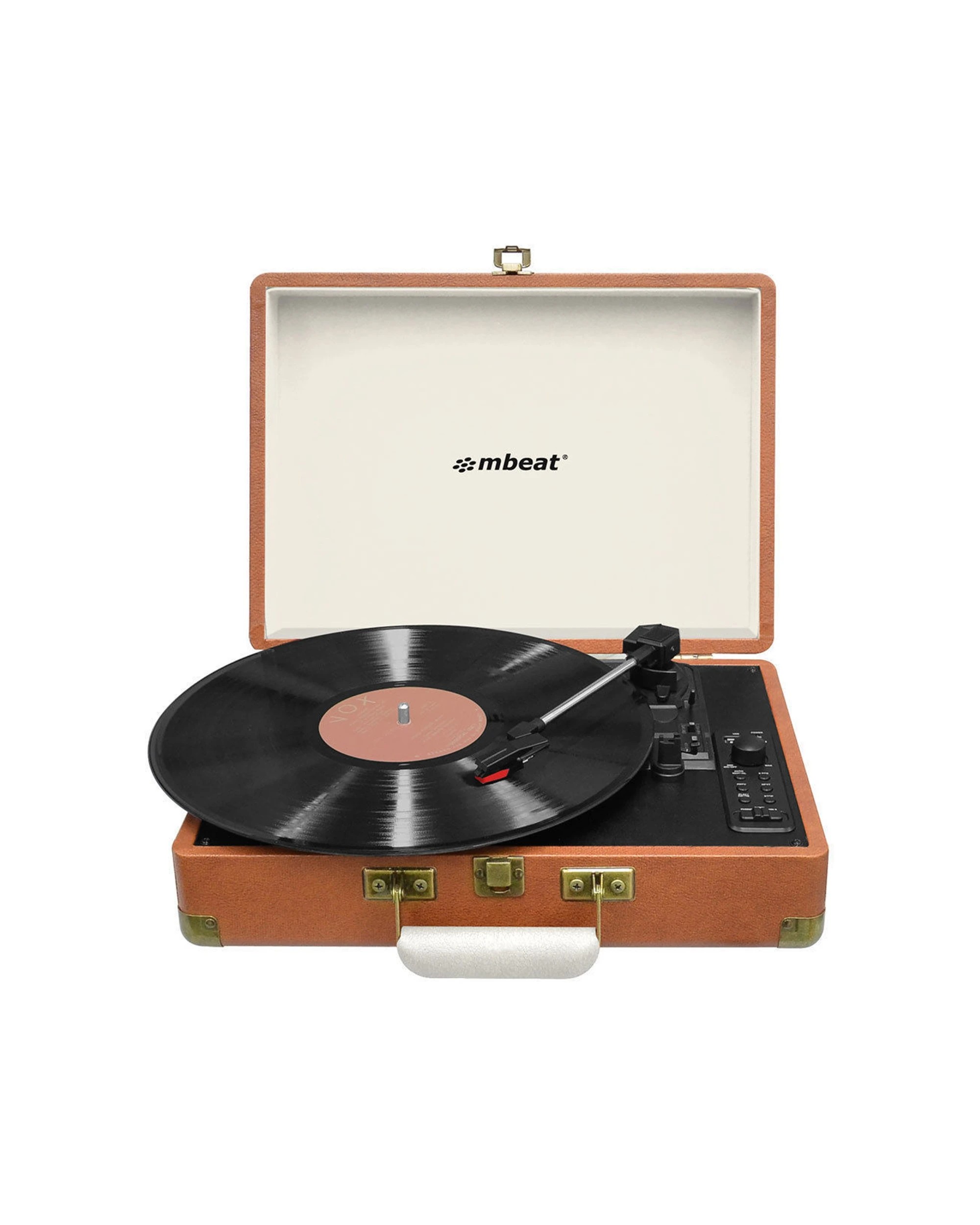 mBeat Aria Retro USB Turntable Bluetooth USB Direct Recording Vintage ...