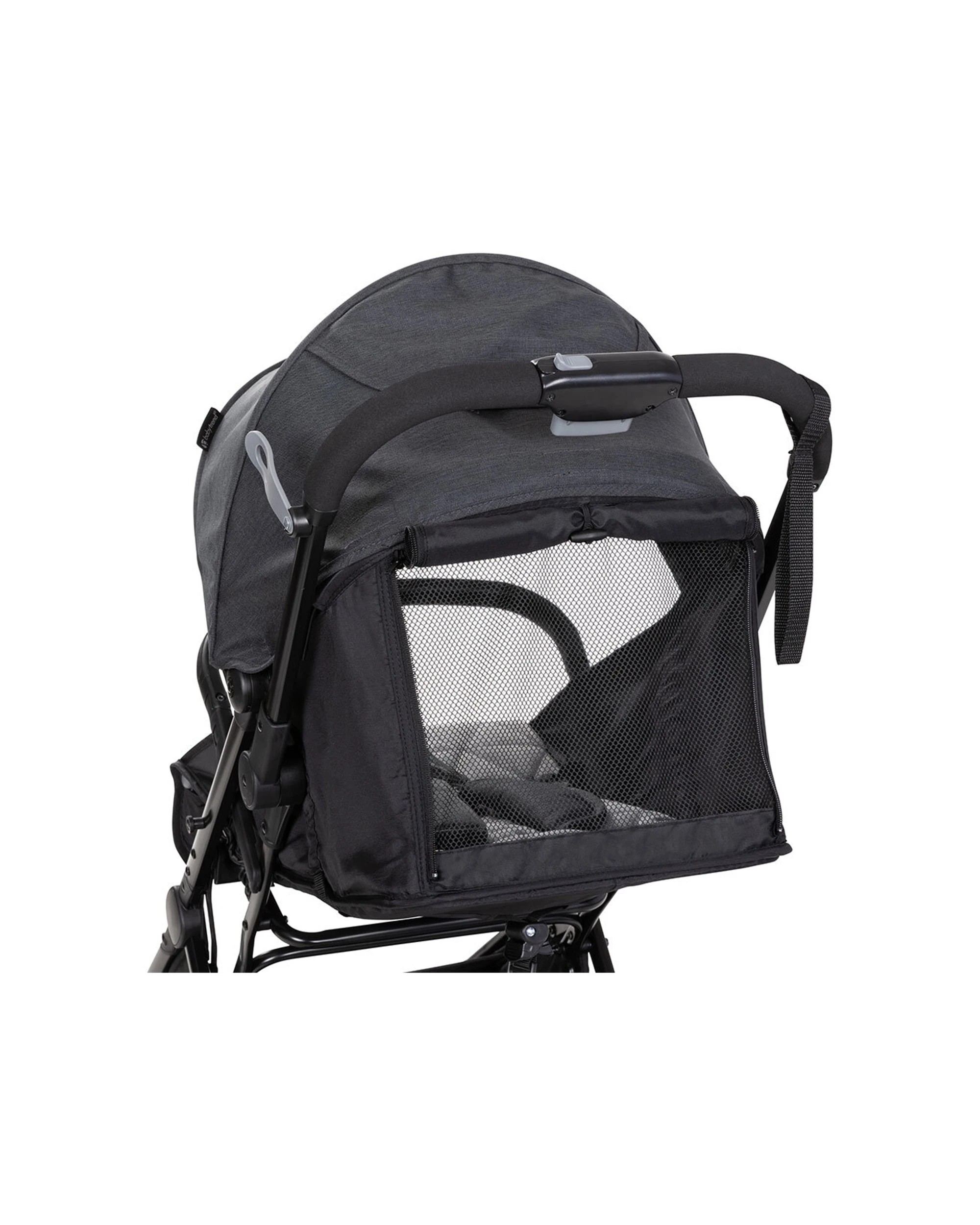 7 Baby Trend Tango Mini Travel Stroller Upf50 Protection Evening Toddler Stroller
 - Grey, 7 of 9