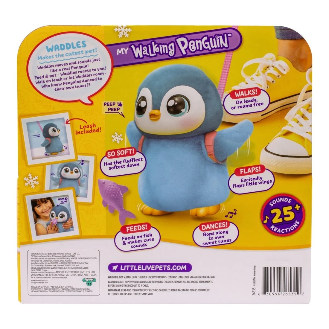 10 Little Live Pets My Walking Penguin - Waddles, 10 of 10