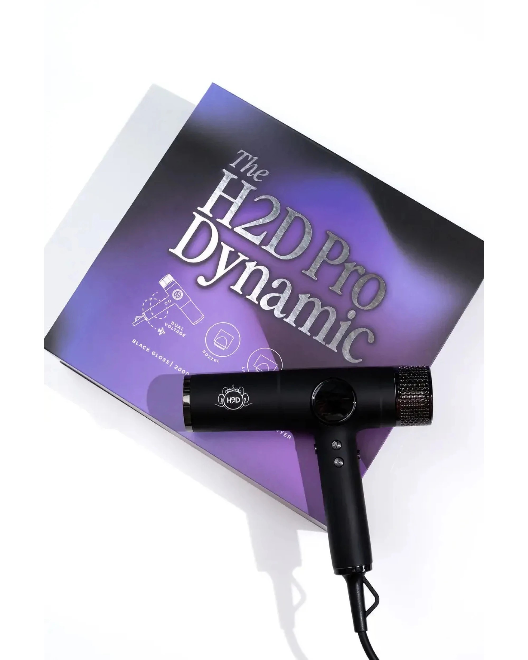 5 H2D Pro Dynamic Hair Dryer in Black, 5 of 6