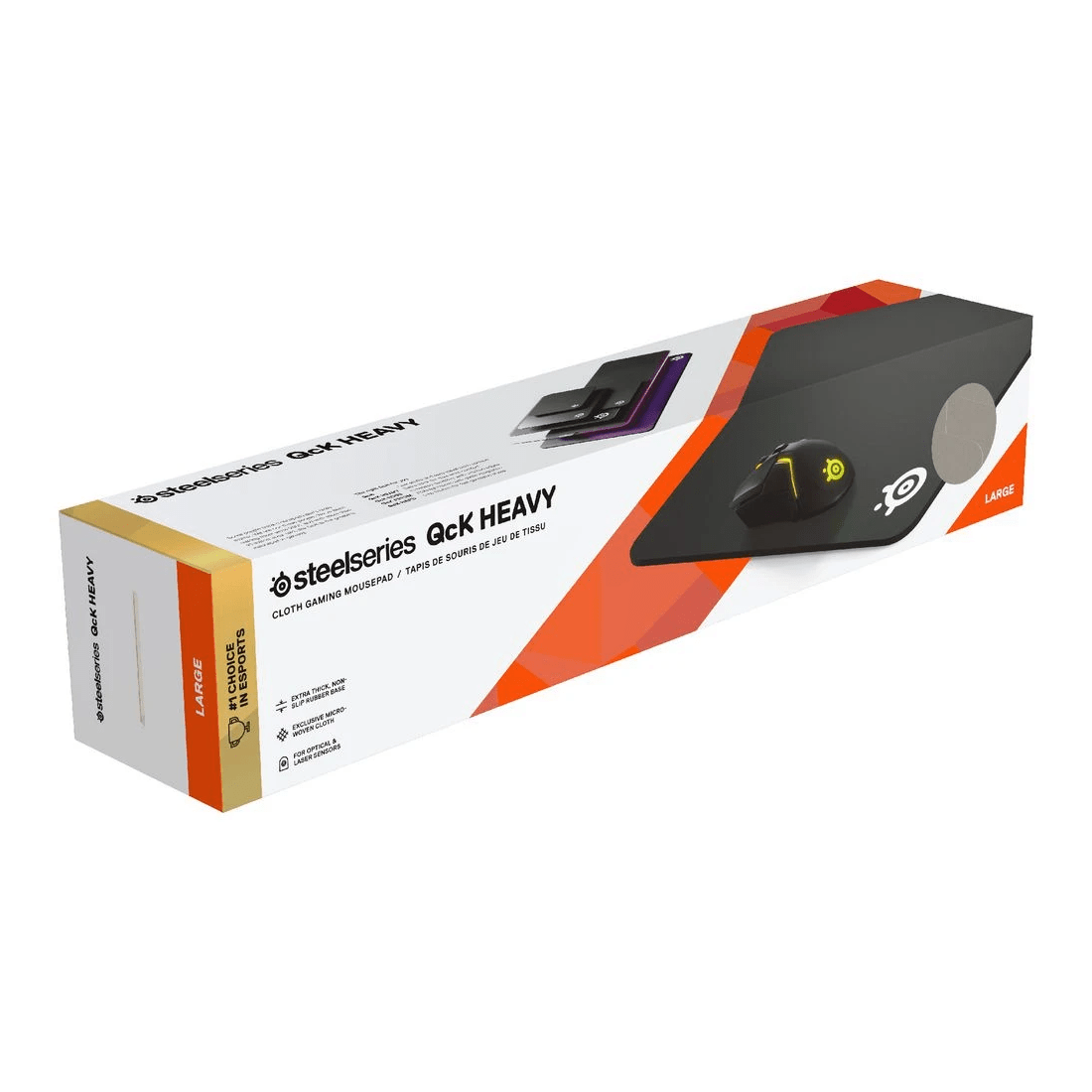 4 SteelSeries QcK Heavy Cloth Gaming Mouse Pad Large, 4 of 4