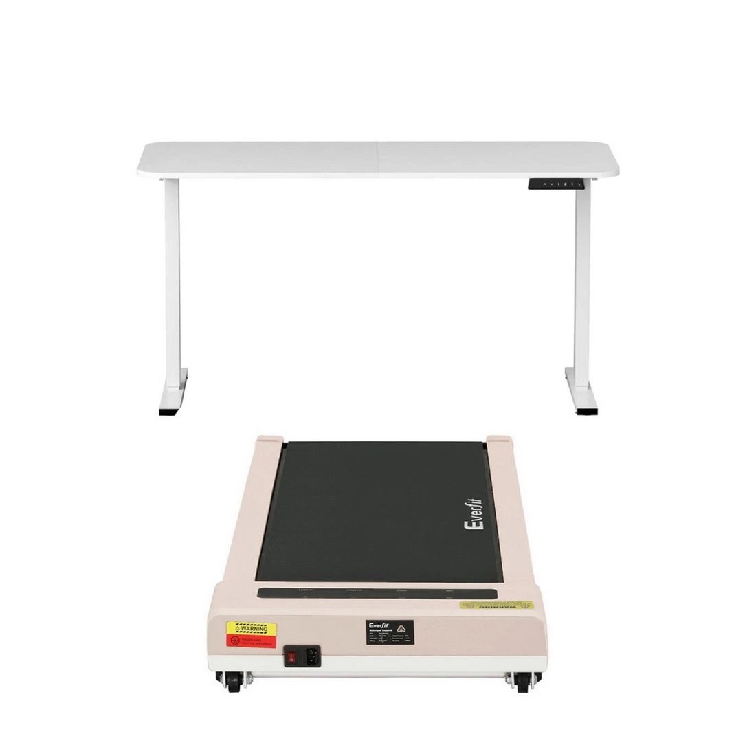 3 Artiss Electric Treadmill with 140cm Automatic Standing Desk Walking Pad 360mm - Multi, 3 of 9