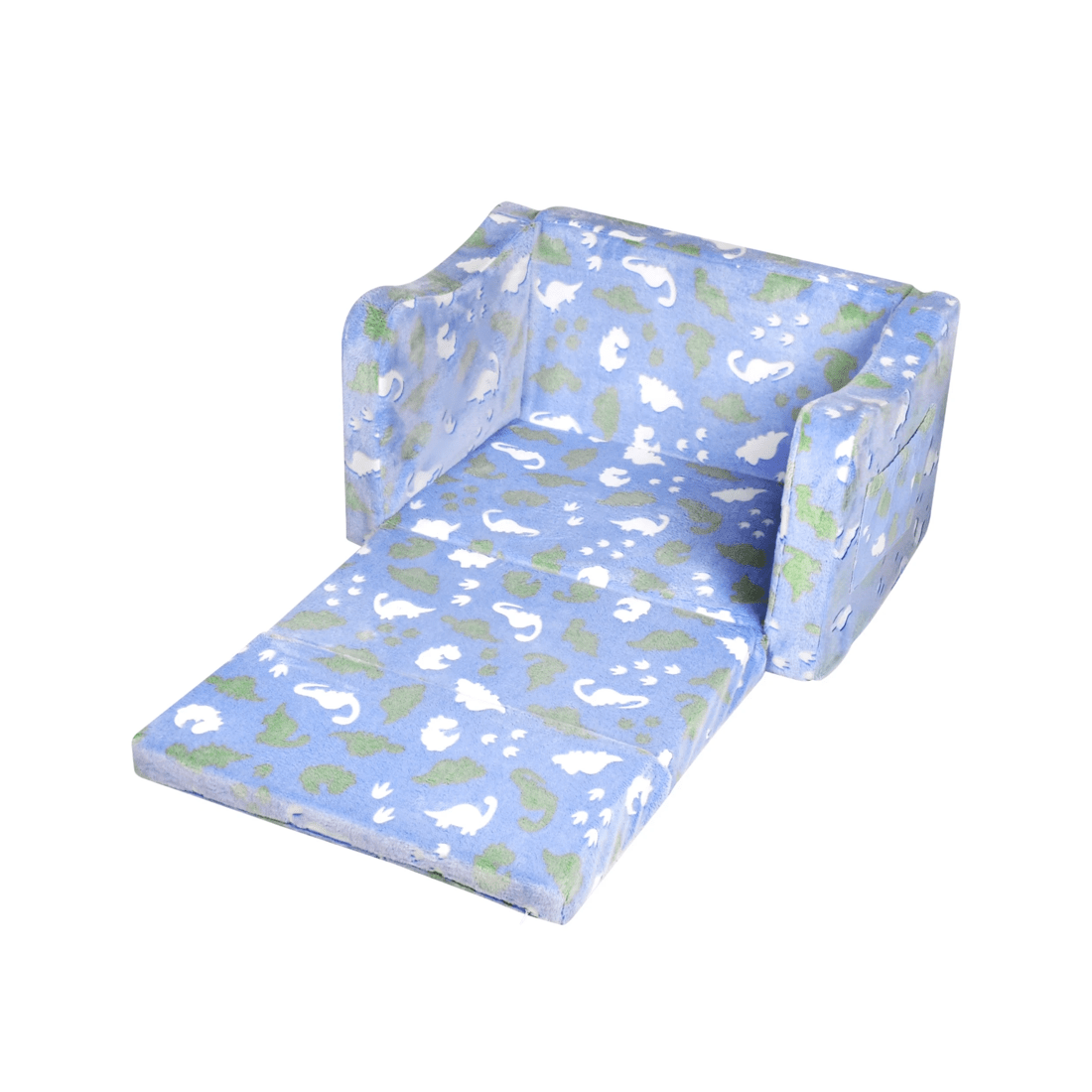 6 Advwin 2-in-1 Kids Flip Open Sofa Couch Foldable Bed, 6 of 8