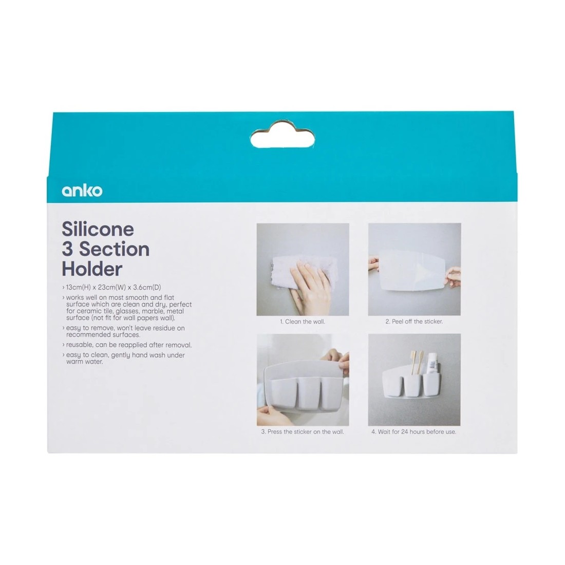 10 Silicone 3 Section Holder, 10 of 10