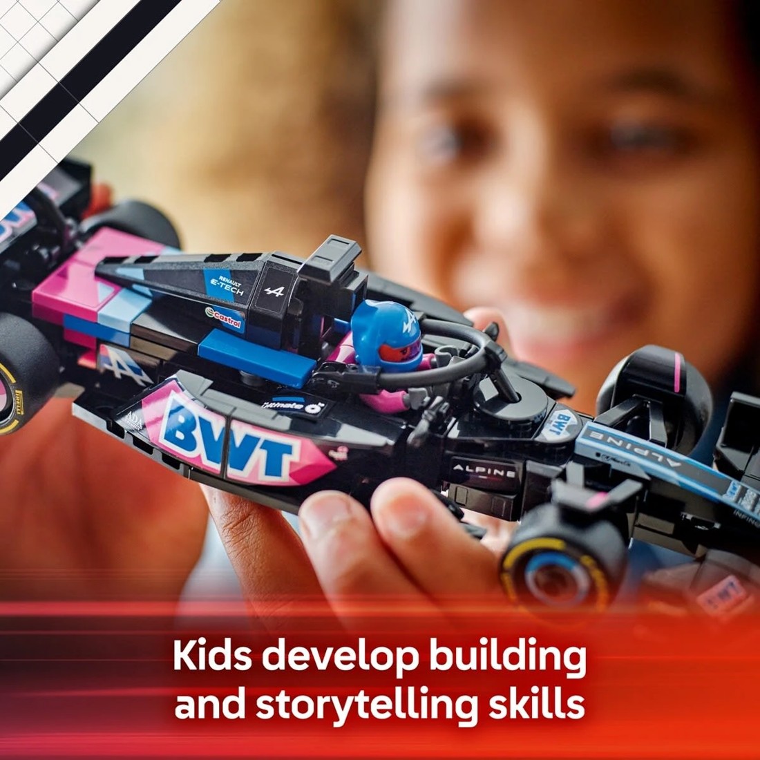 7 LEGO Speed Champions BWT Alpine F1 Team A524 Race Car 77248, 7 of 11