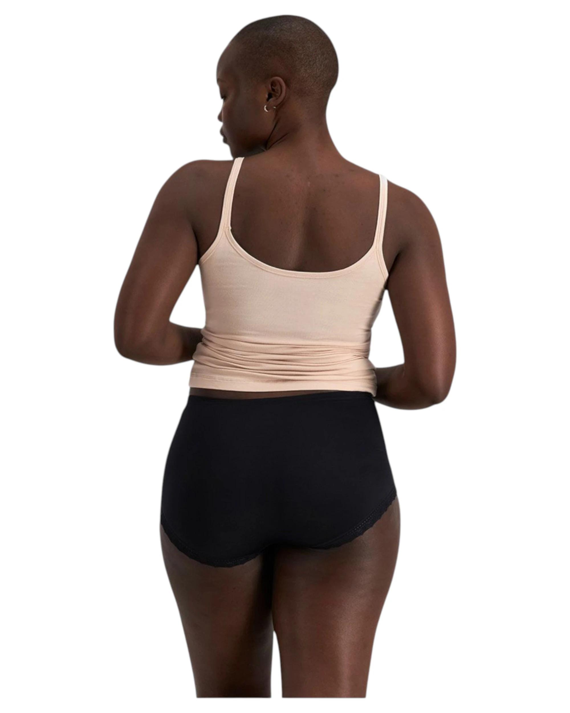 3 Jockey 5 Pack Womens Parisienne Delicate Full Brief Underwear BLACK, 3 of 4