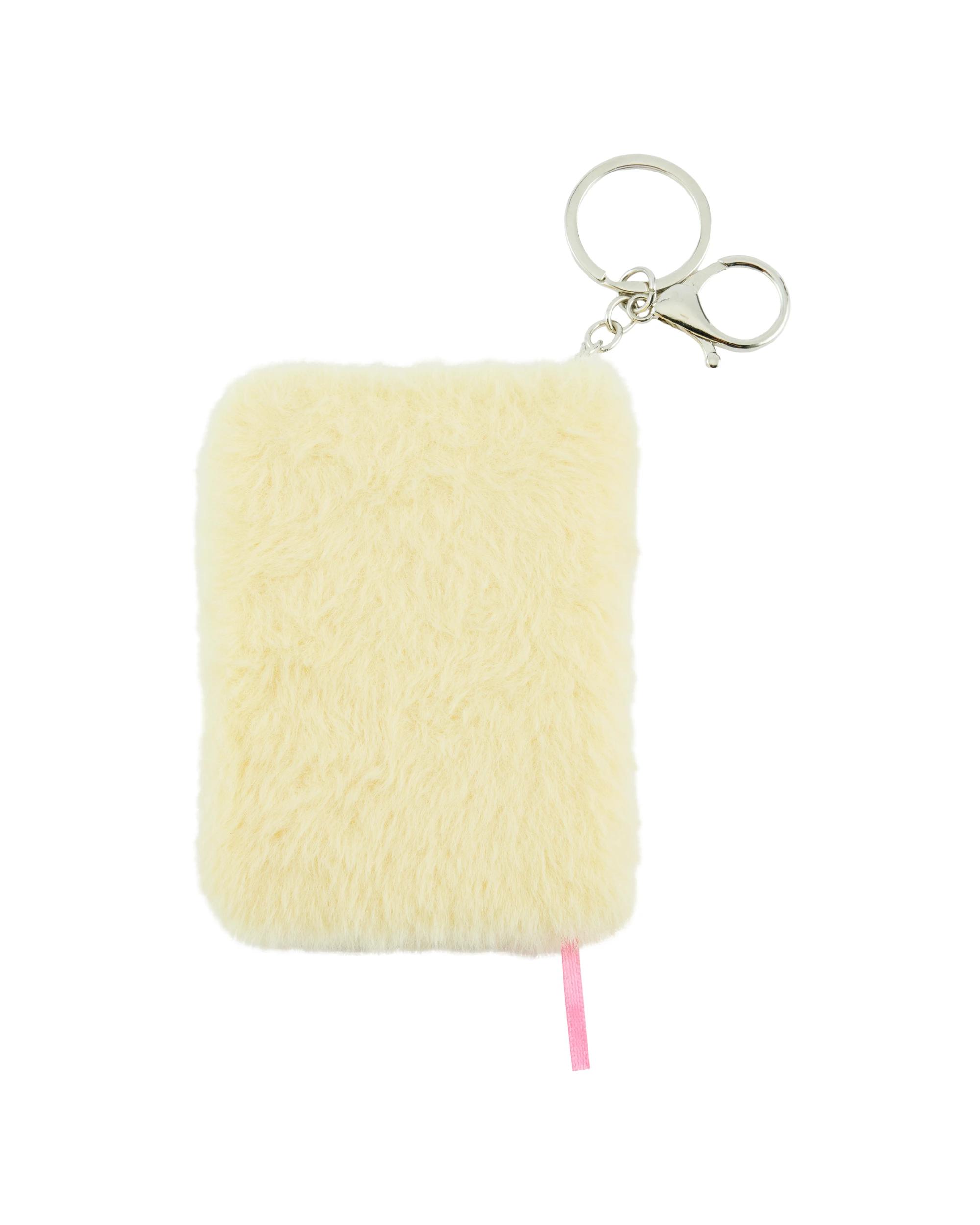 5 Fluffy Book Charm Keyring - Yellow Yellow, 5 of 5