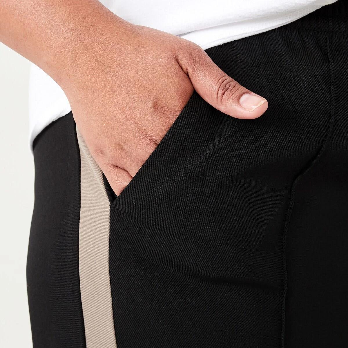 5 Curve Side Stripe Pants Black, 5 of 6