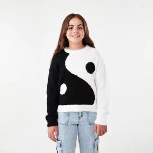 Jacquard Knit Top