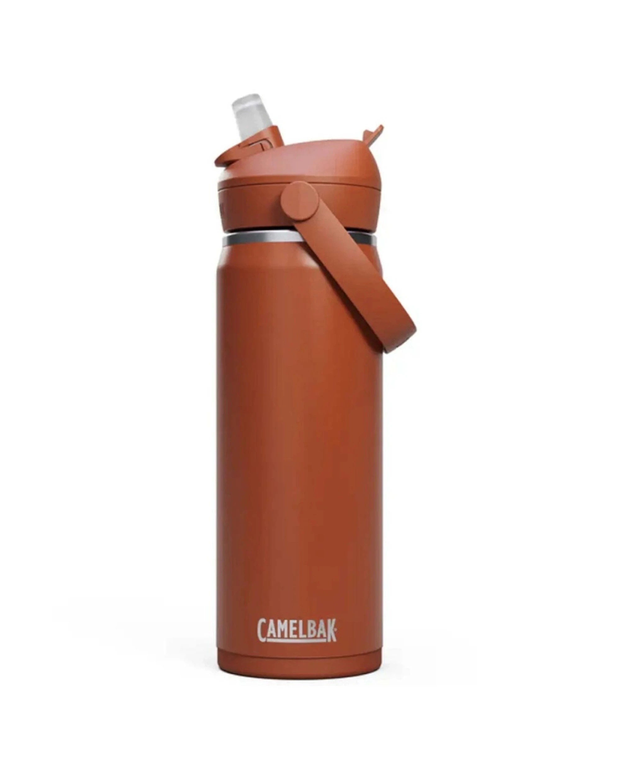 1 Camelbak Thrive Flip Straw Insulated Stainless Steel Drink Bottle Leakproof 600ml - Red, 1 of 4