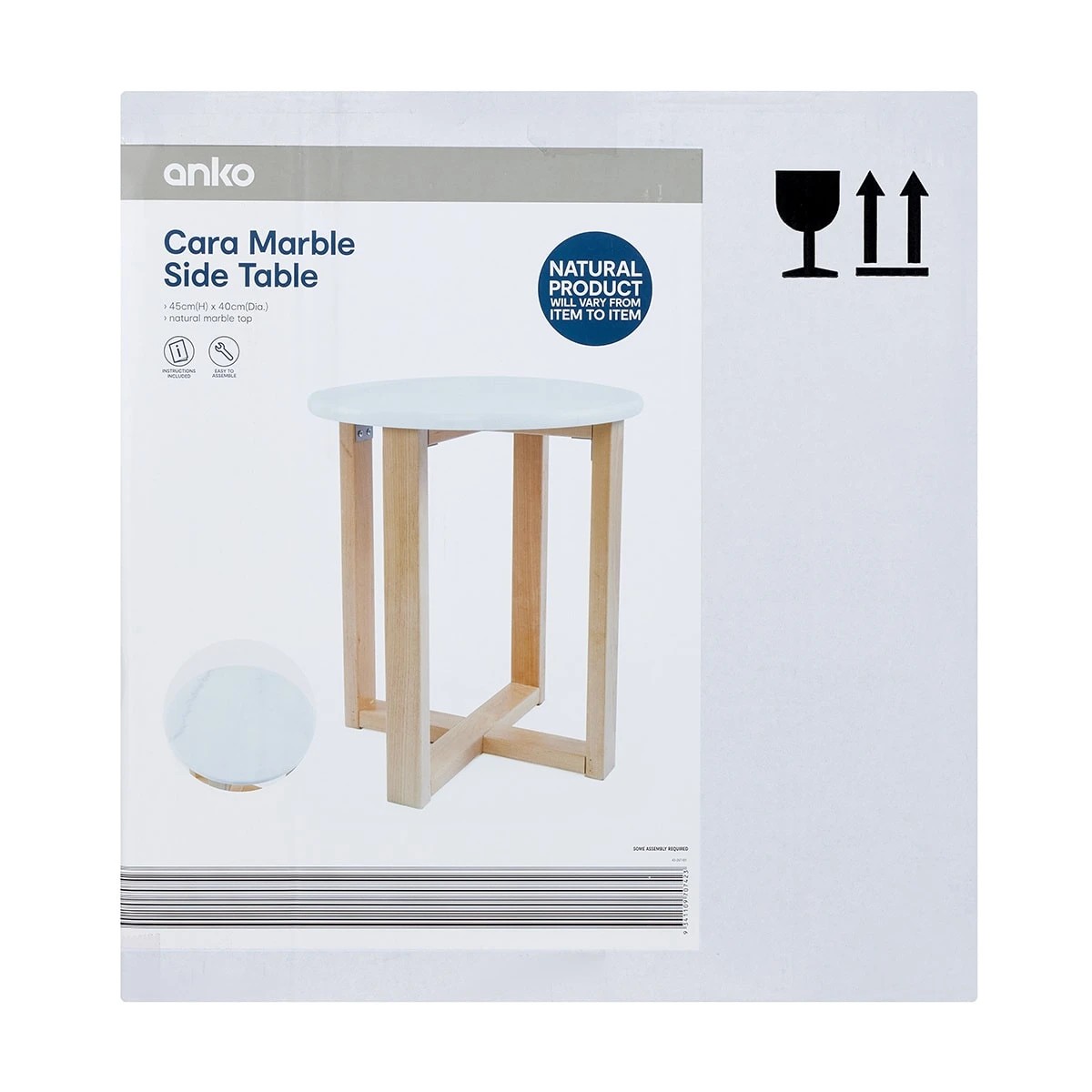 8 Cara Marble Side Table, 8 of 9