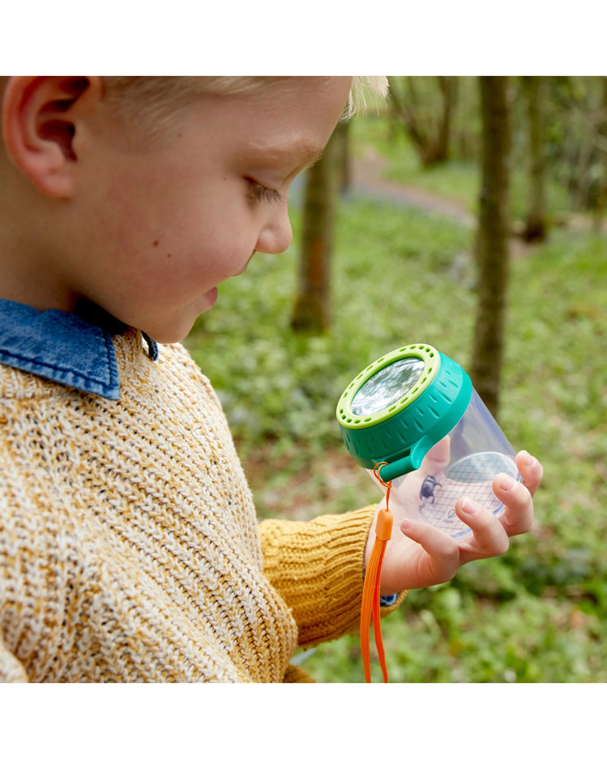 3 Hape Observation Habitat Scientific Magnifying Glass Sustainable Plastic - Clear, 3 of 3