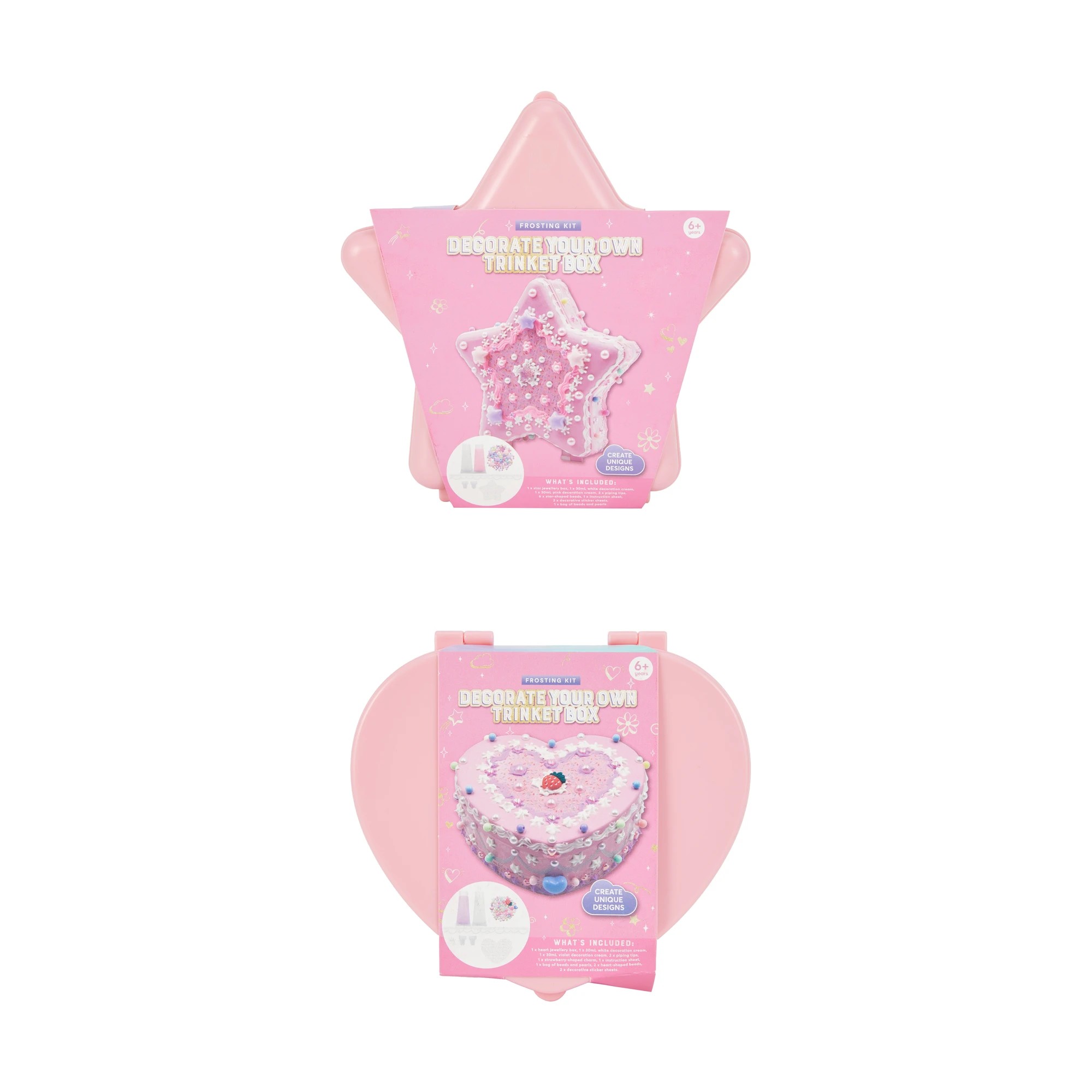 1 Decorate Your Own Trinket Box Frosting Kit - Assorted, 1 of 8