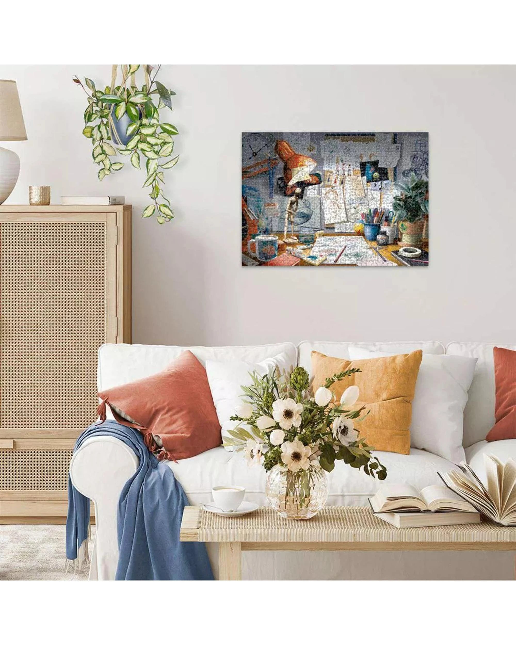 4 Ravensburger Disney Pixar the Artists Desk 1000 Piece Puzzle, 4 of 5