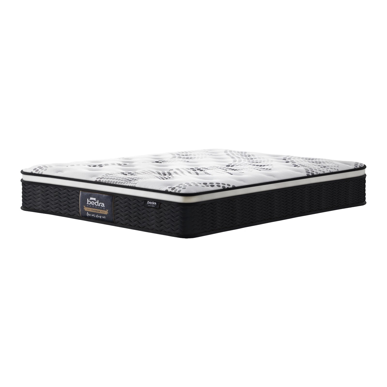 1 Bedra Bedding King Mattress Cool Gel Foam Euro Top Bed 22cm
 - Multi, 1 of 10