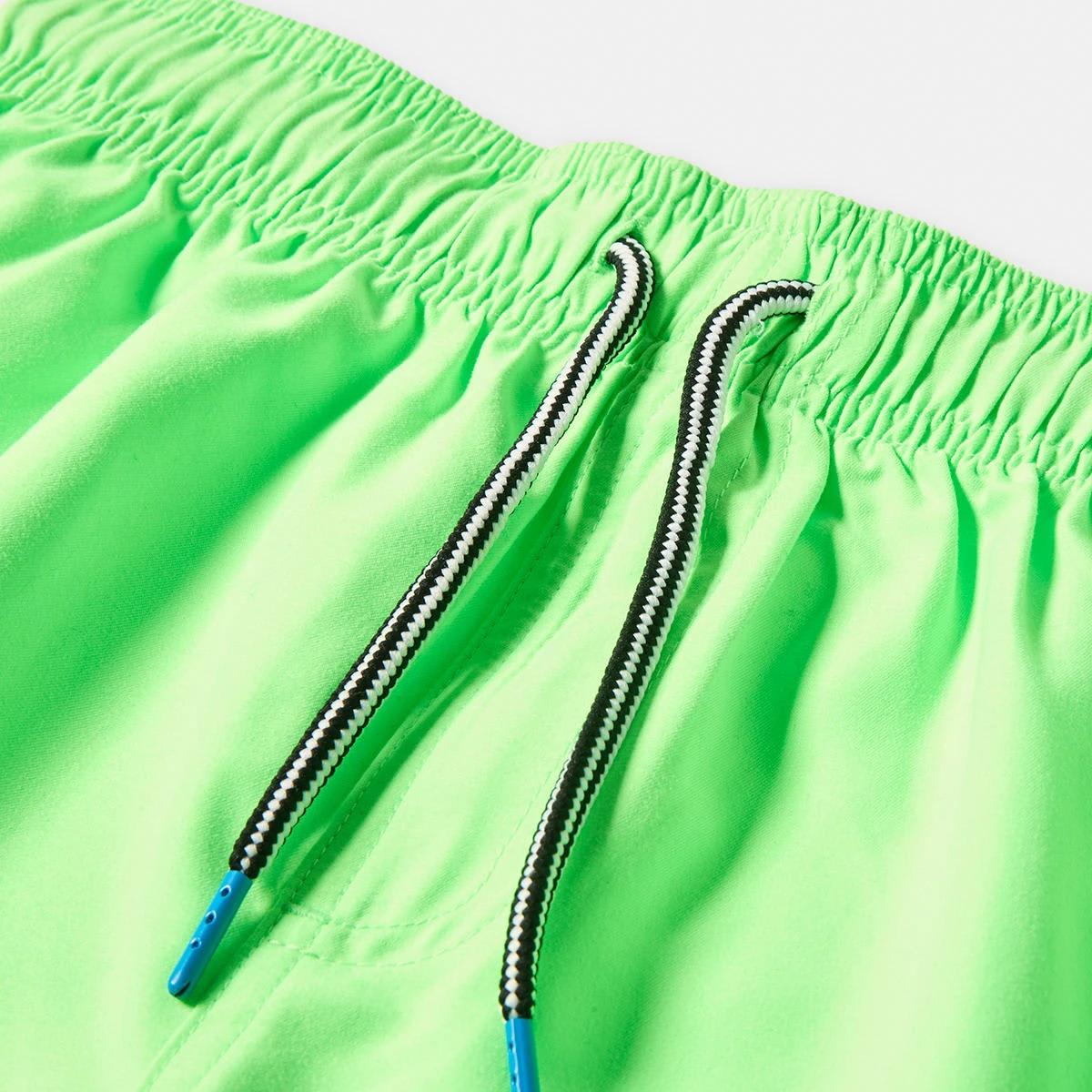 9 Basic Boardshorts Fluo Green, 9 of 9