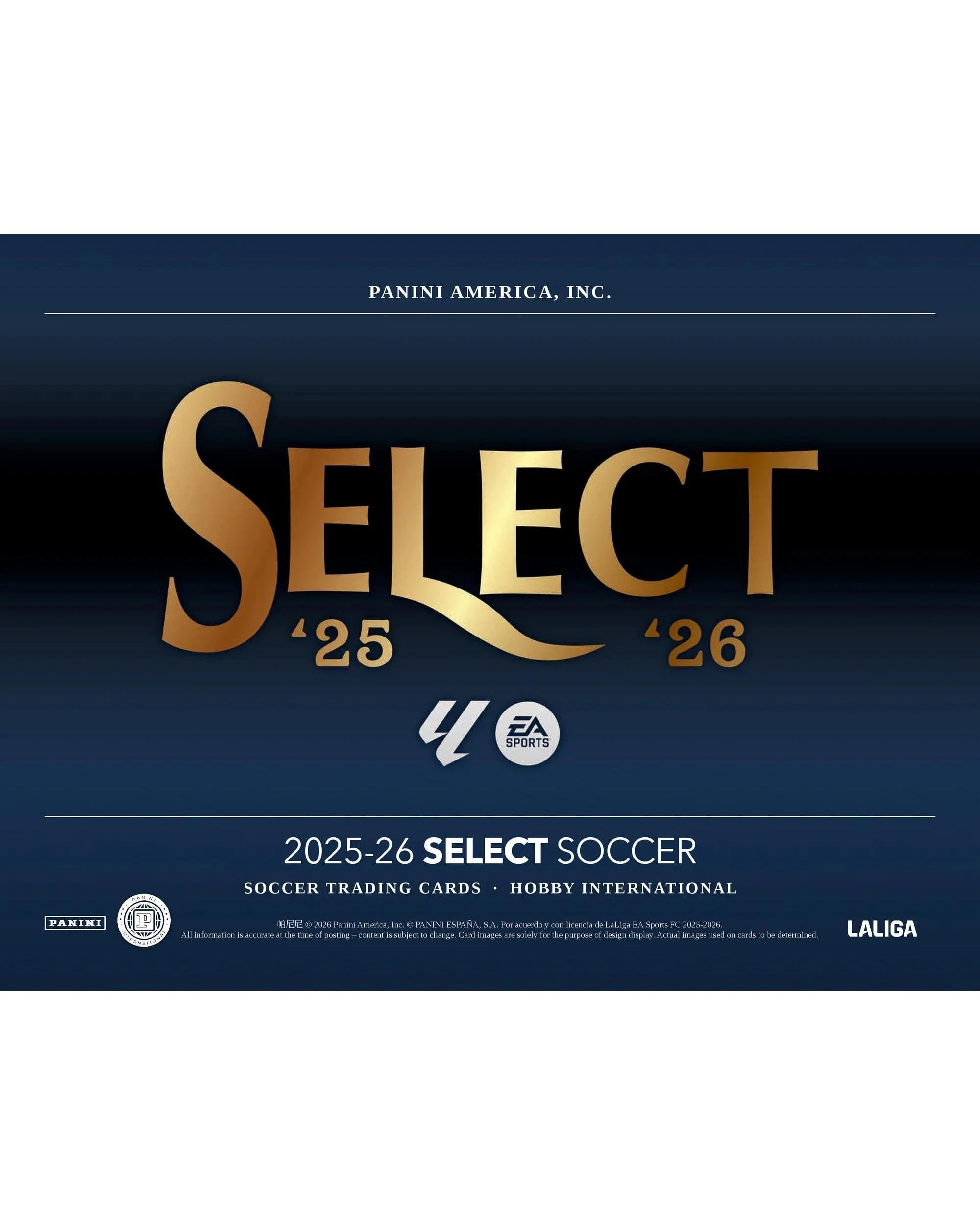 2 Panini Select 2025/2026 La Liga Soccer International Hobby Pack, 2 of 7