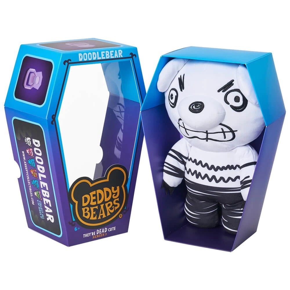 2 Deddy Bears - Doddlebear, Series 3, Large Coffin, 2 of 5