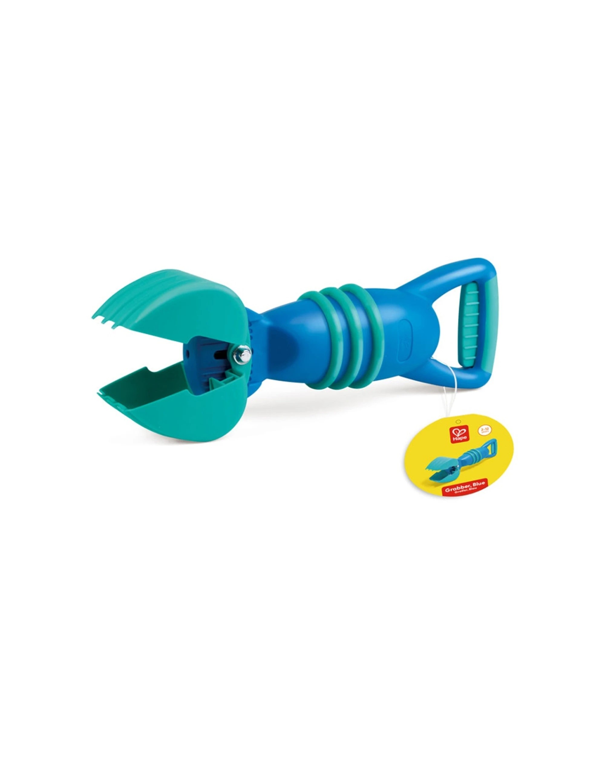 2 Hape Grabber Activity Sandpit Toy Toddler Kids Play - Blue, 2 of 3