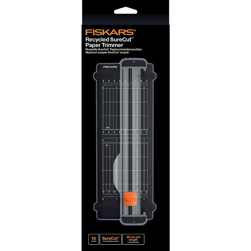 3 Fiskars A5 SureCut Paper Trimmer 22cm, 3 of 3