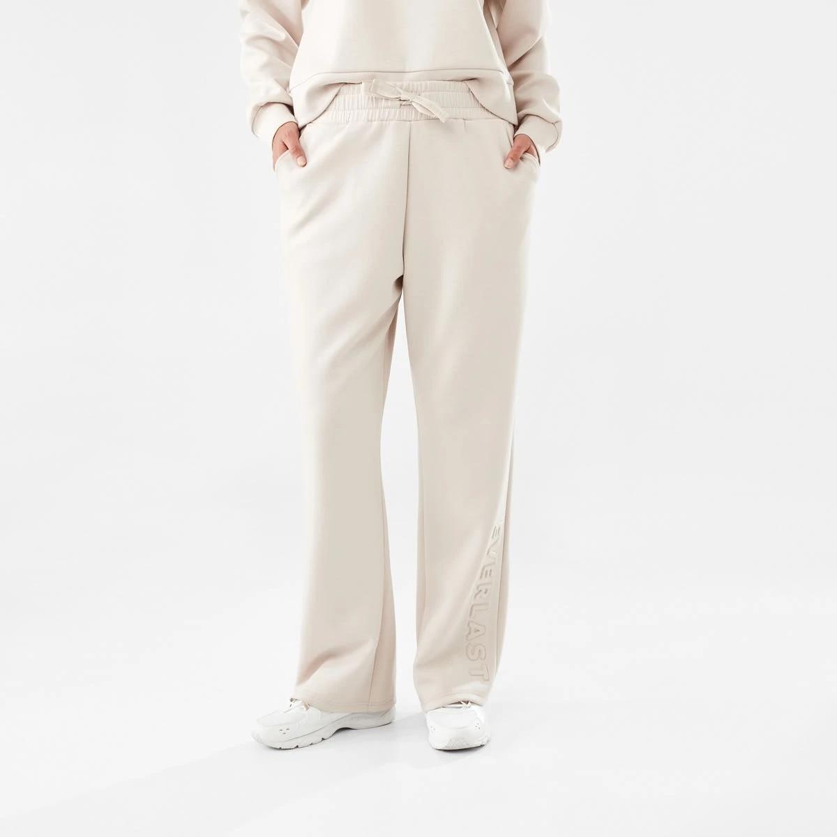 1 Everlast Womens Scuba Trackpants Cool Beige, 1 of 7