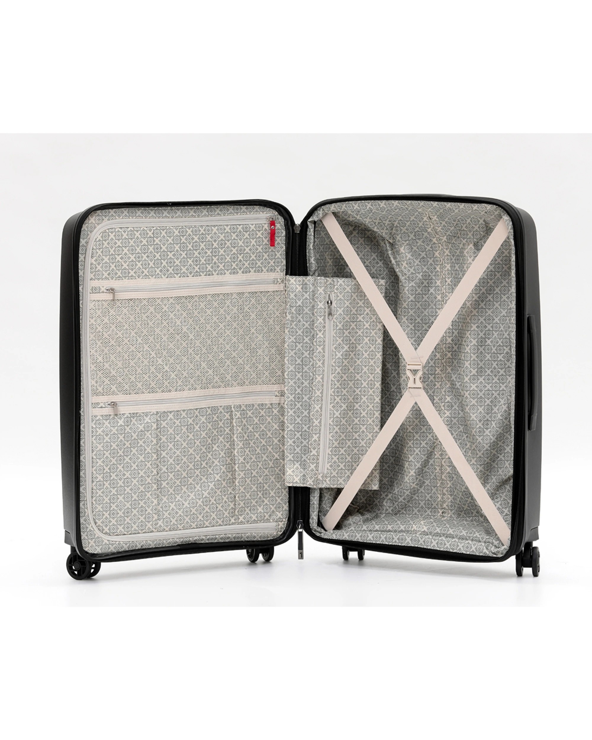 7 Tosca Space X 29" Trolley Checked Luggage Travel Suitcase - Black, 7 of 7