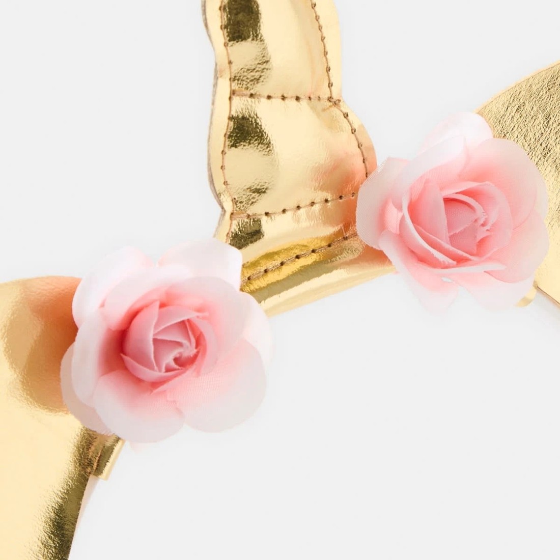 3 Unicorn Novelty Headband - Pink and Gold Tone, 3 of 4