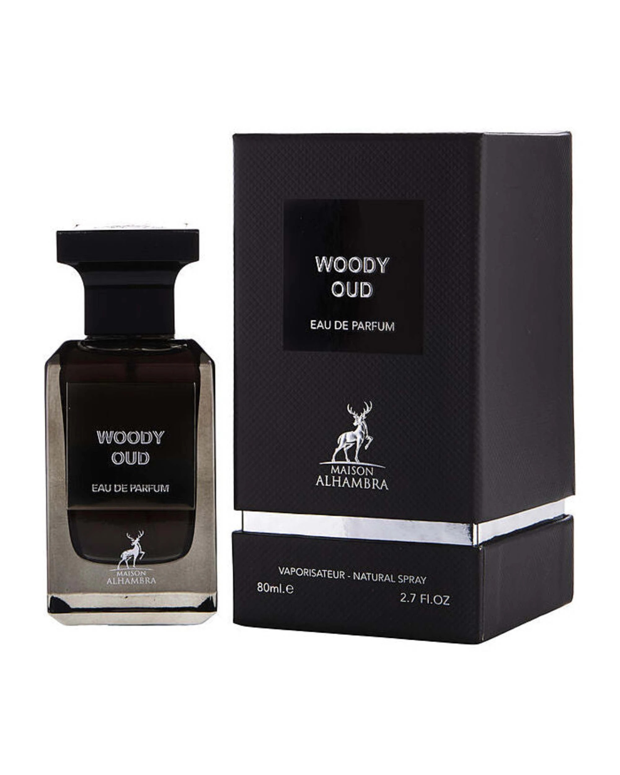 1 Maison Alhambra Woody Oud Eau De Parfum Spray 80ml/2.7oz, 1 of 1