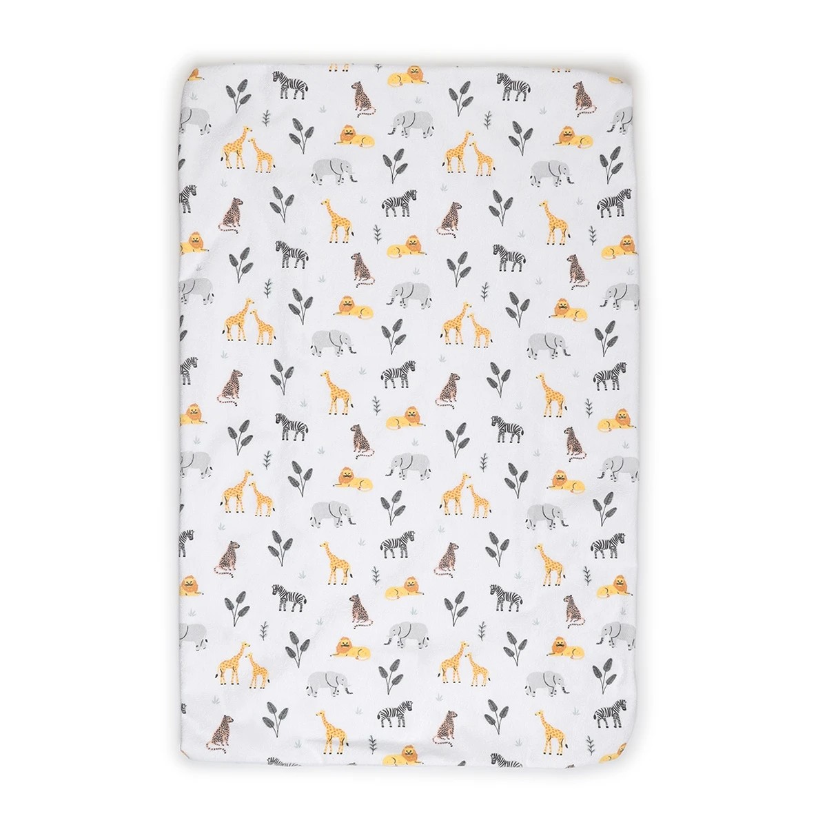 1 Waterproof Change Mat Cover - Safari, 1 of 6