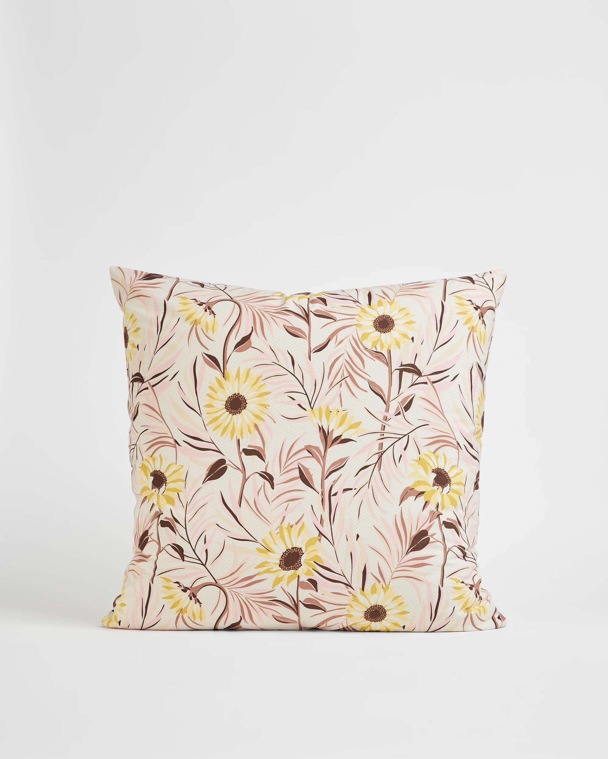 1 Target Maxie Sunflower Australian Cotton European Pillowcase - Sunlight - One Size - Yellow, 1 of 5