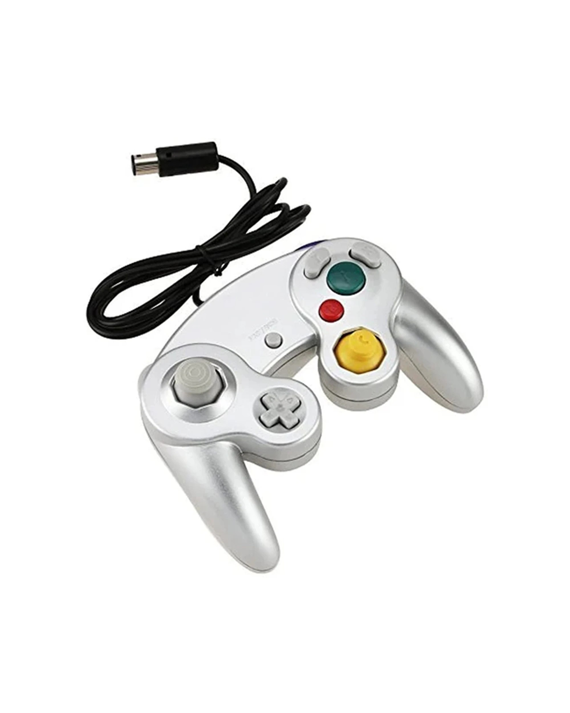 3 TTX-TECH NGC Wired Controller Gamepad For Nintendo GameCube Wii Replacement - Silver, 3 of 3