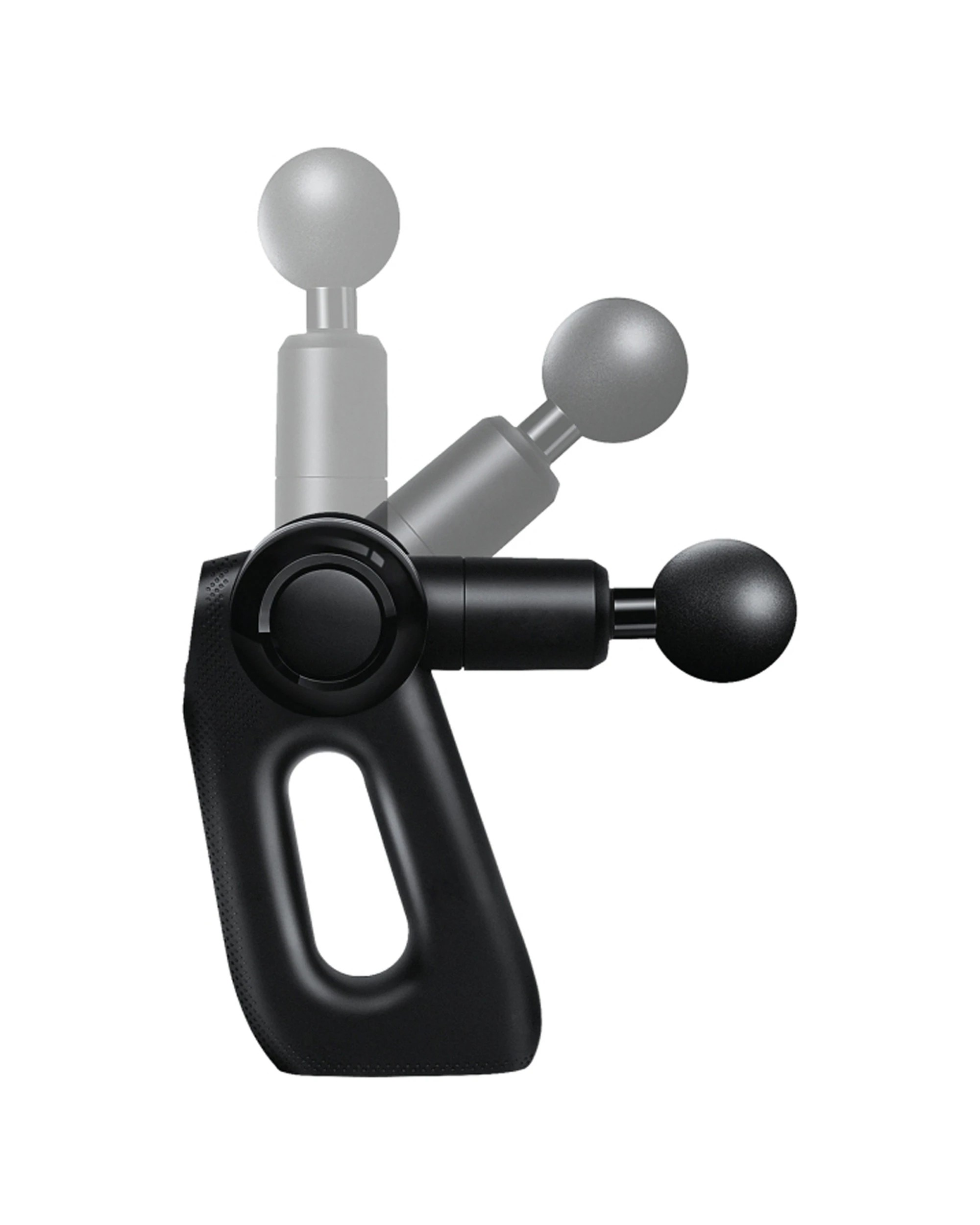 3 Wellcare Impact Therapy Massage Gun Interchangeable Heads Carry Case Ergonomic - Black, 3 of 3