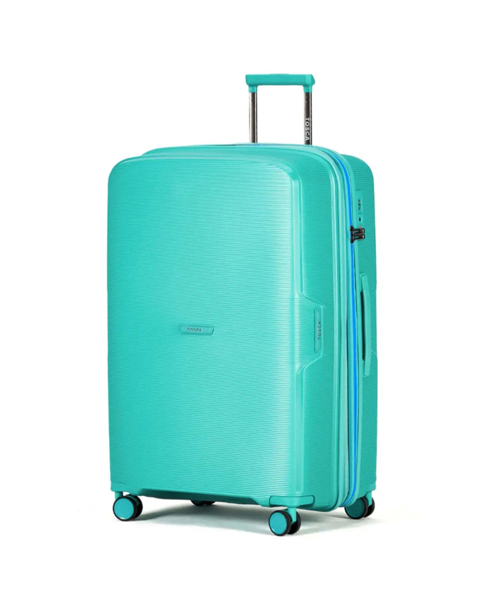 1 Tosca Bel-Air 76 cm Hardside Expandable Suitcase Travel Luggage Teal - Blue, 1 of 4