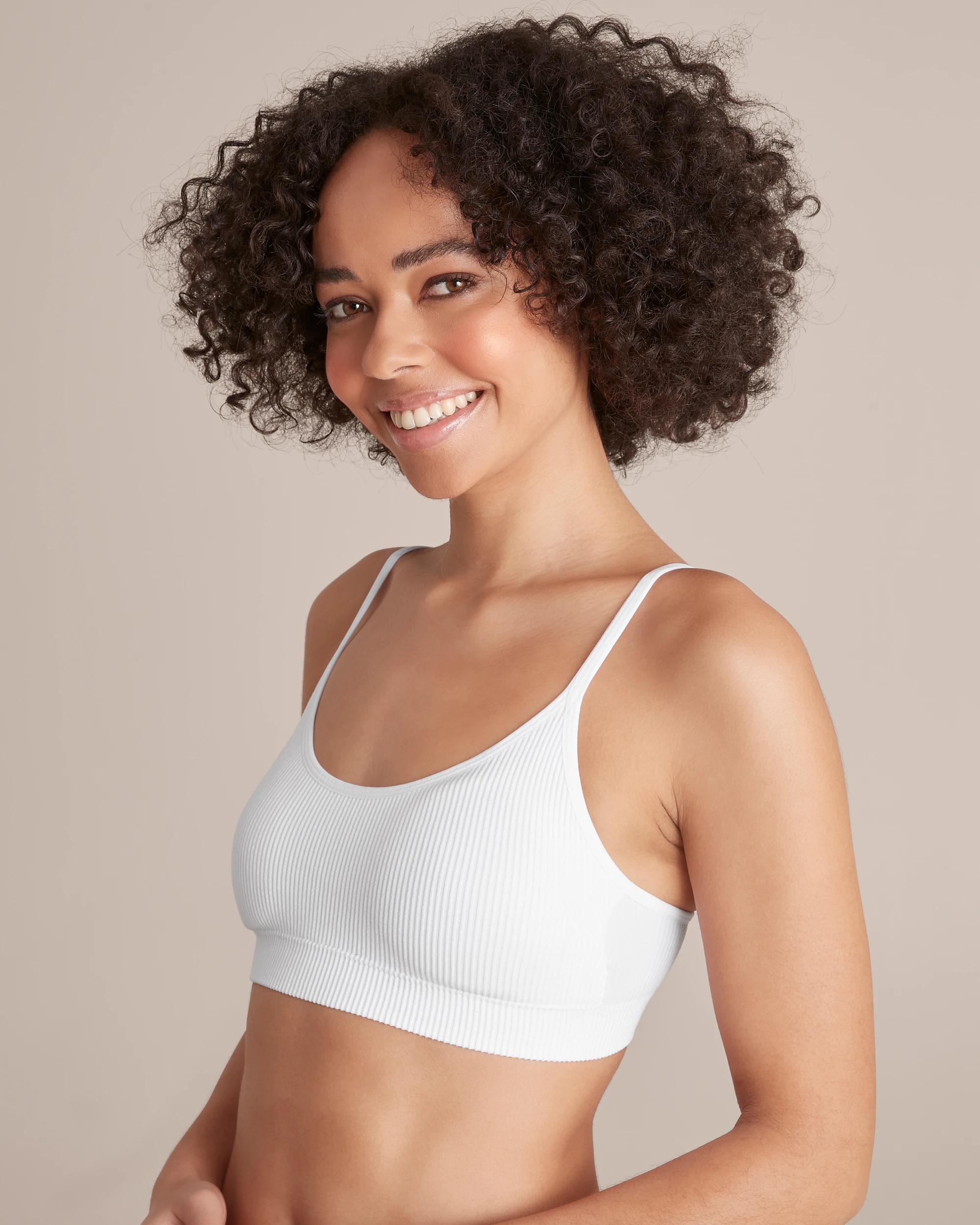 8 Ribbed Strappy Crop Top - Lily Loves WHITE, 8 of 10